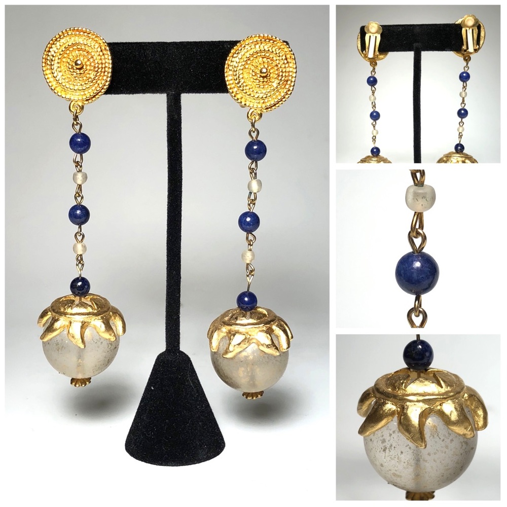 Robert Rose Fashion Pearl Drop Jewelry Earrings